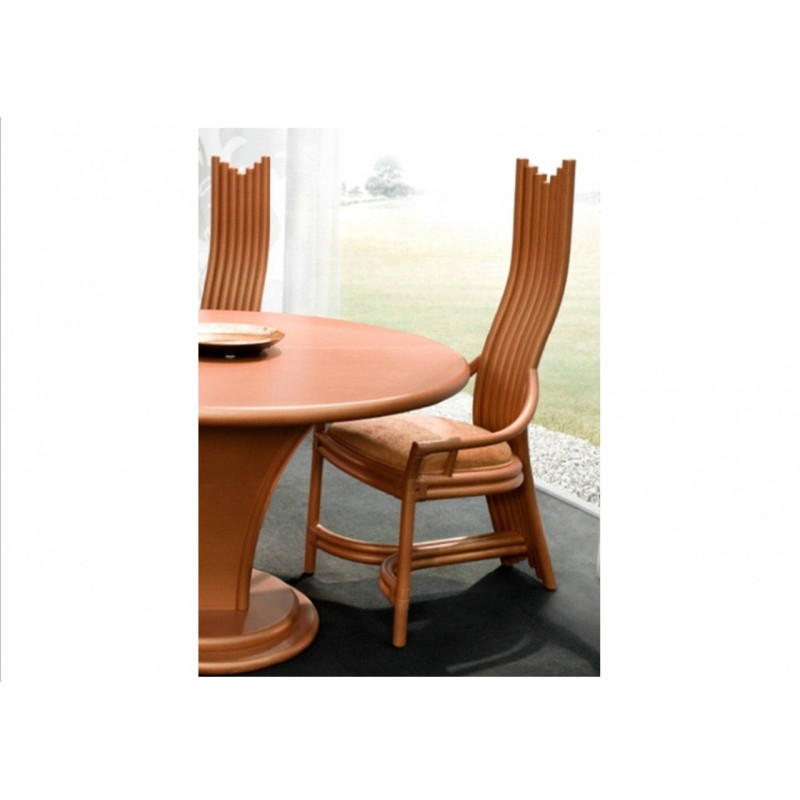 chaise en rotin - salle à manger en rotin