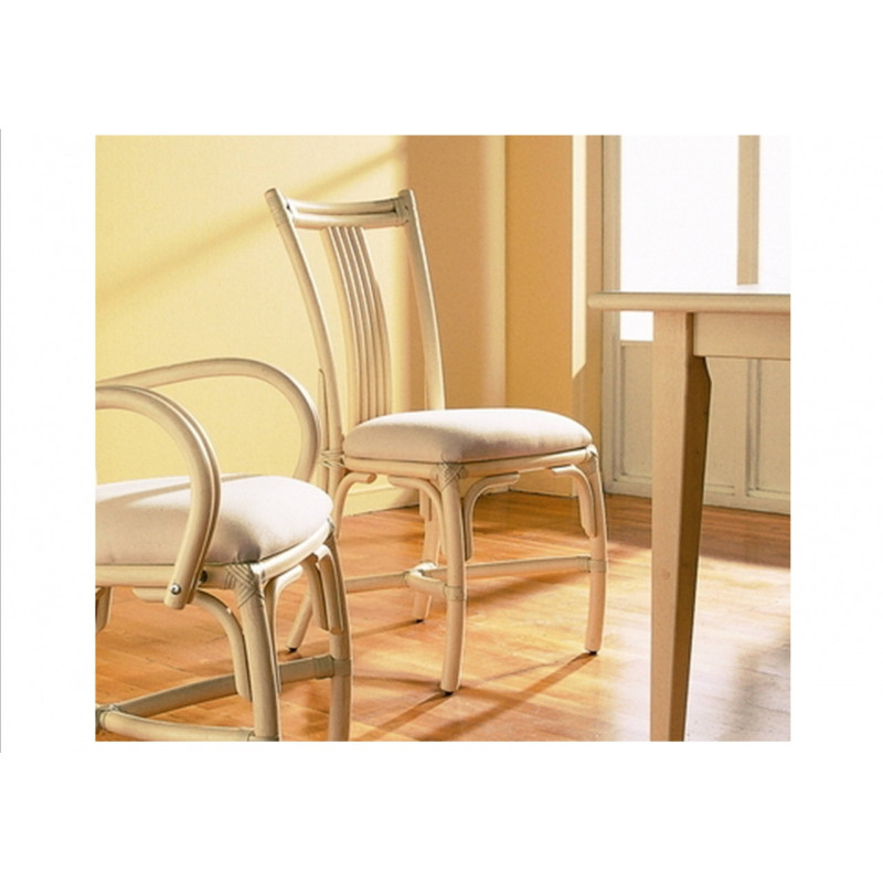 chaise en rotin - salle à manger en rotin