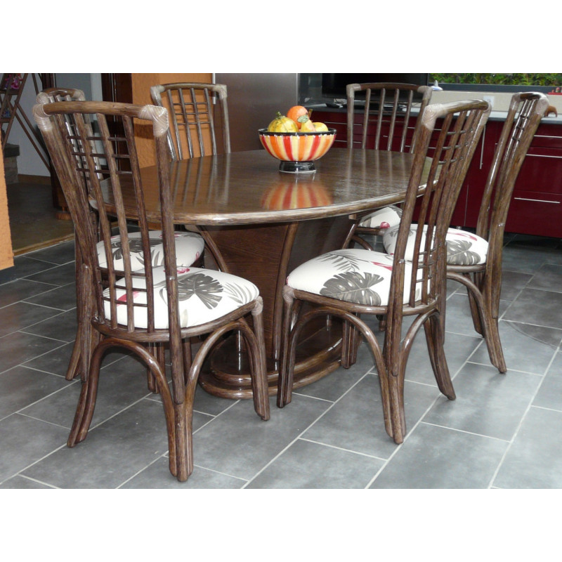 Chaise en rotin Manosque - Rotin Création