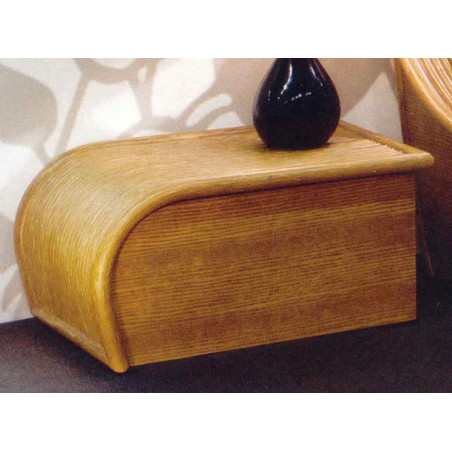 chevet en rotin - chambre en rotin