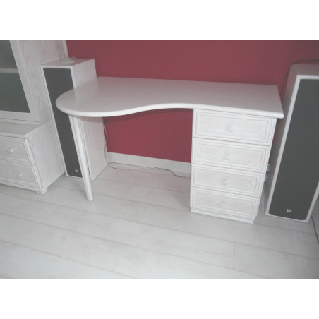 bureau en rotin - mobilier rotin