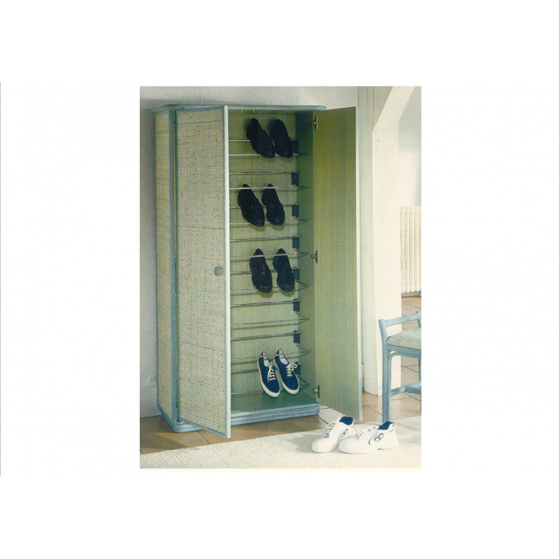 meuble à chaussure en rotin - Rotin Création