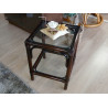 table d'appoint en rotin - rotin design