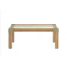 TABLE DE SALON EN ROTIN - MEUBLE EN ROTIN