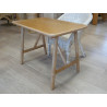 Table Enfant Dessus Bois et rotin