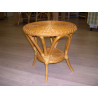 Petite table en rotin - Rotin Création