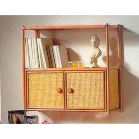 étagère en rotin - mobilier en rotin