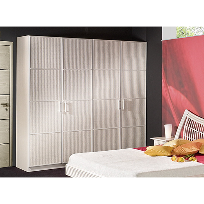 Armoire en rotin Phoenix en 2 - 3 ou 4 portes ouvrantes