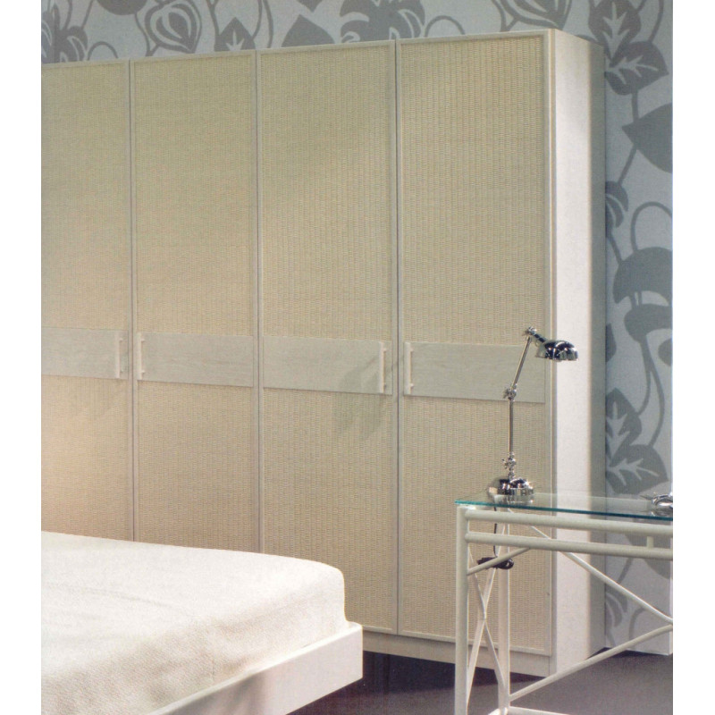 Armoire en rotin Phoenix en 2 - 3 ou 4 portes ouvrantes