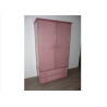 Armoire en rotin Tours en 2 portes et 2 tiroirs