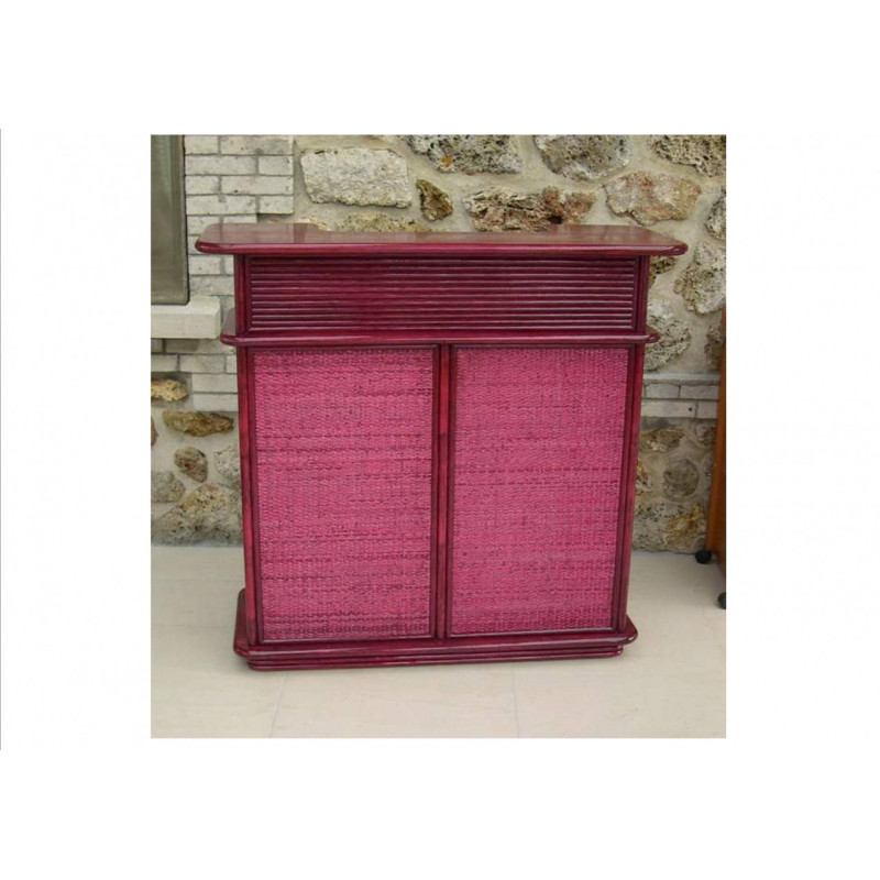 Bar en rotin - meuble en rotin