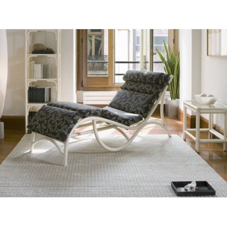méridienne en rotin - salon en rotin
