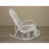 Rocking Chair en rotin Swing