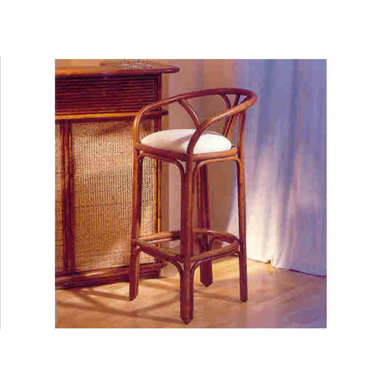 tabouret en rotin - boutique rotin